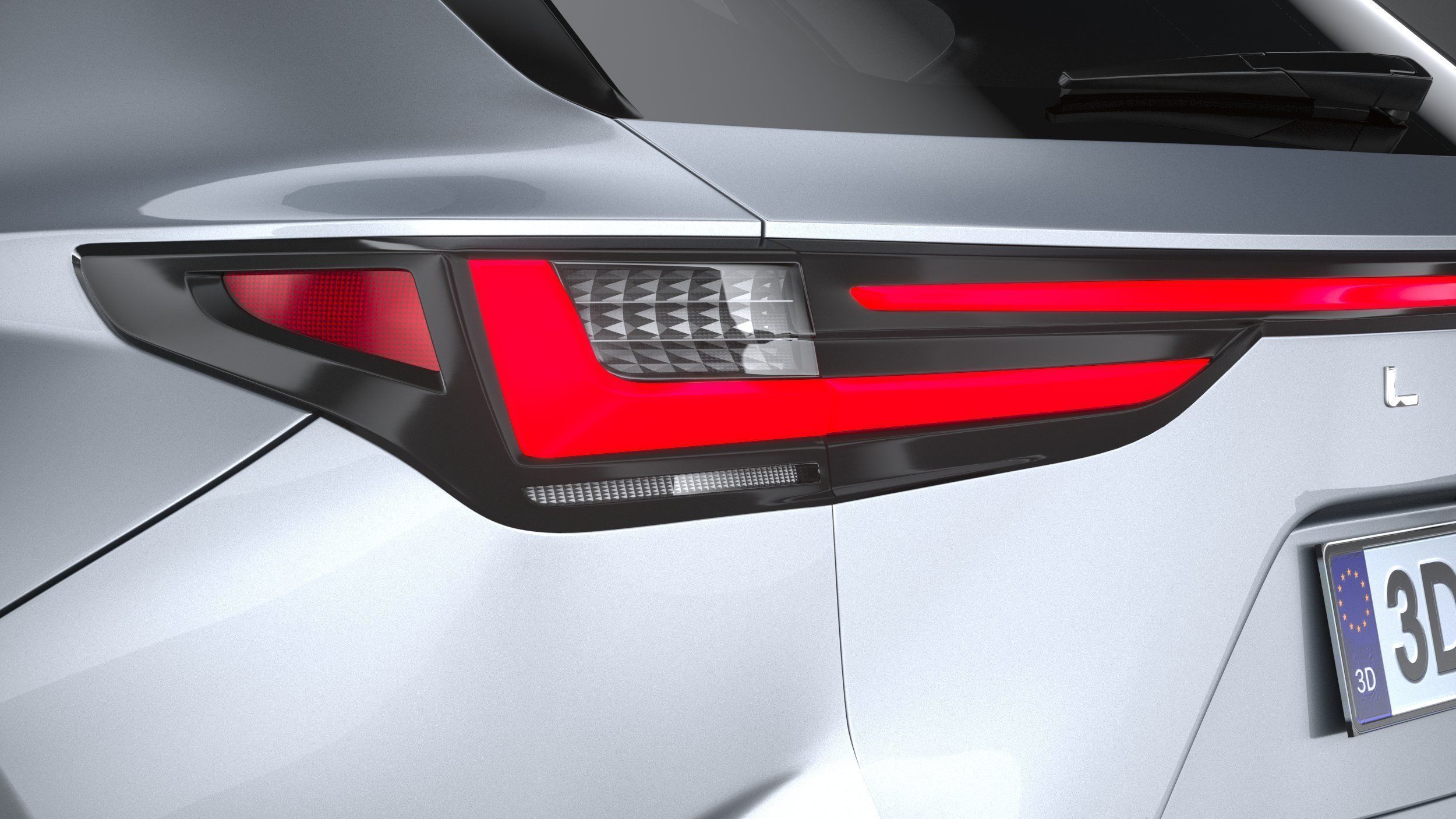 Lexus NX300 F-Sport 2022 3D model_15