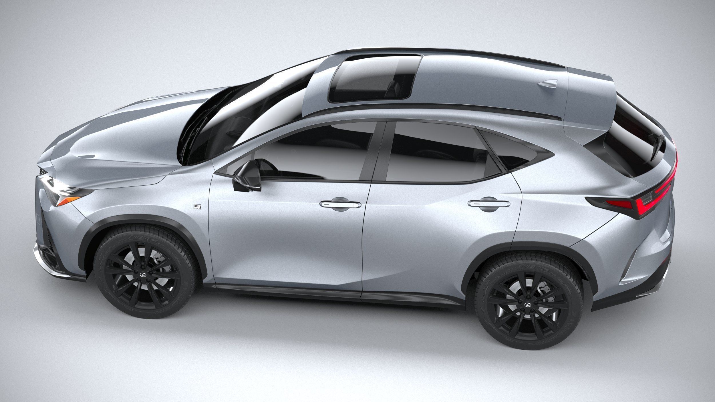 Lexus NX300 F-Sport 2022 3D model_9