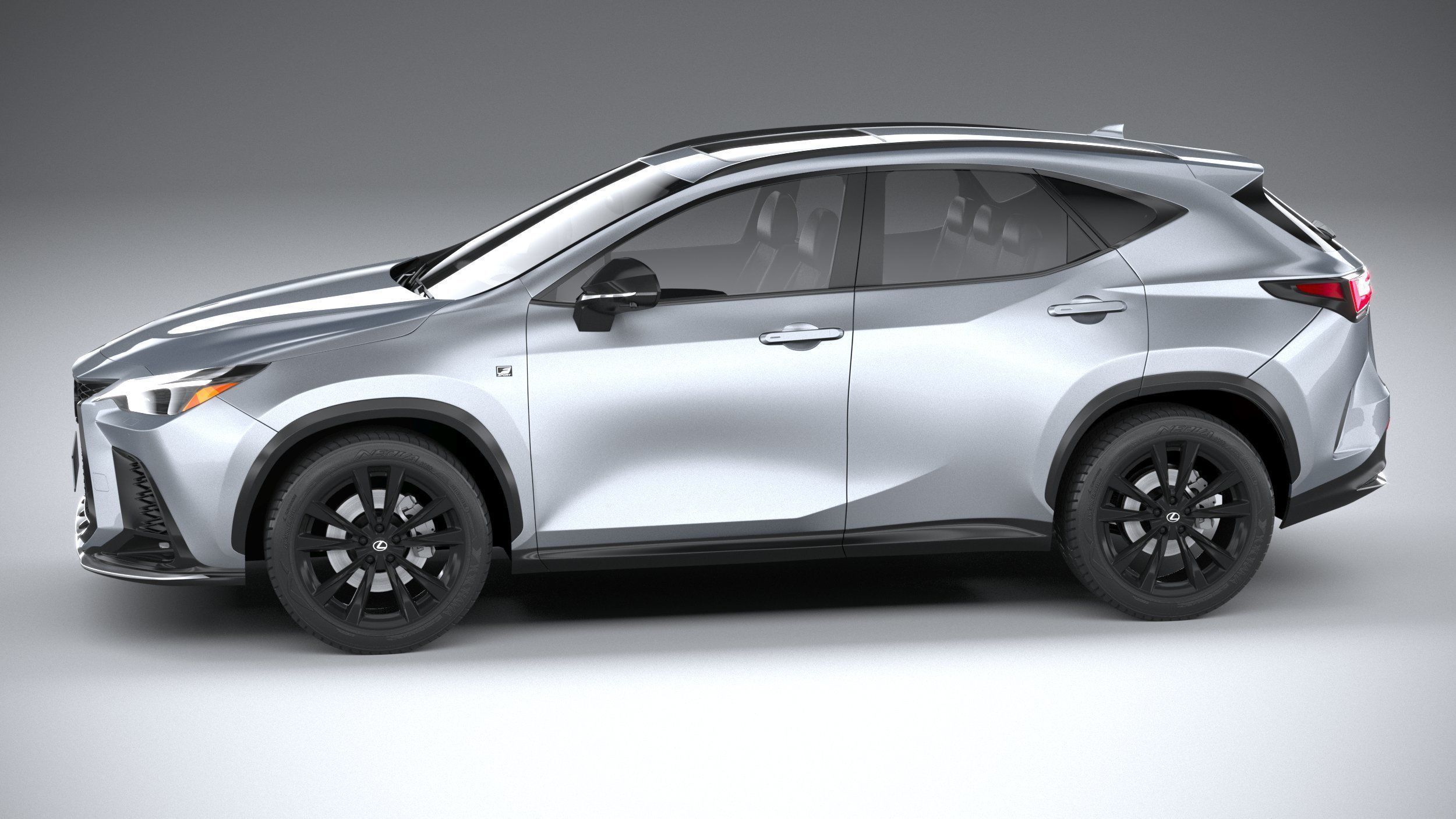 Lexus NX300 F-Sport 2022 3D model_8