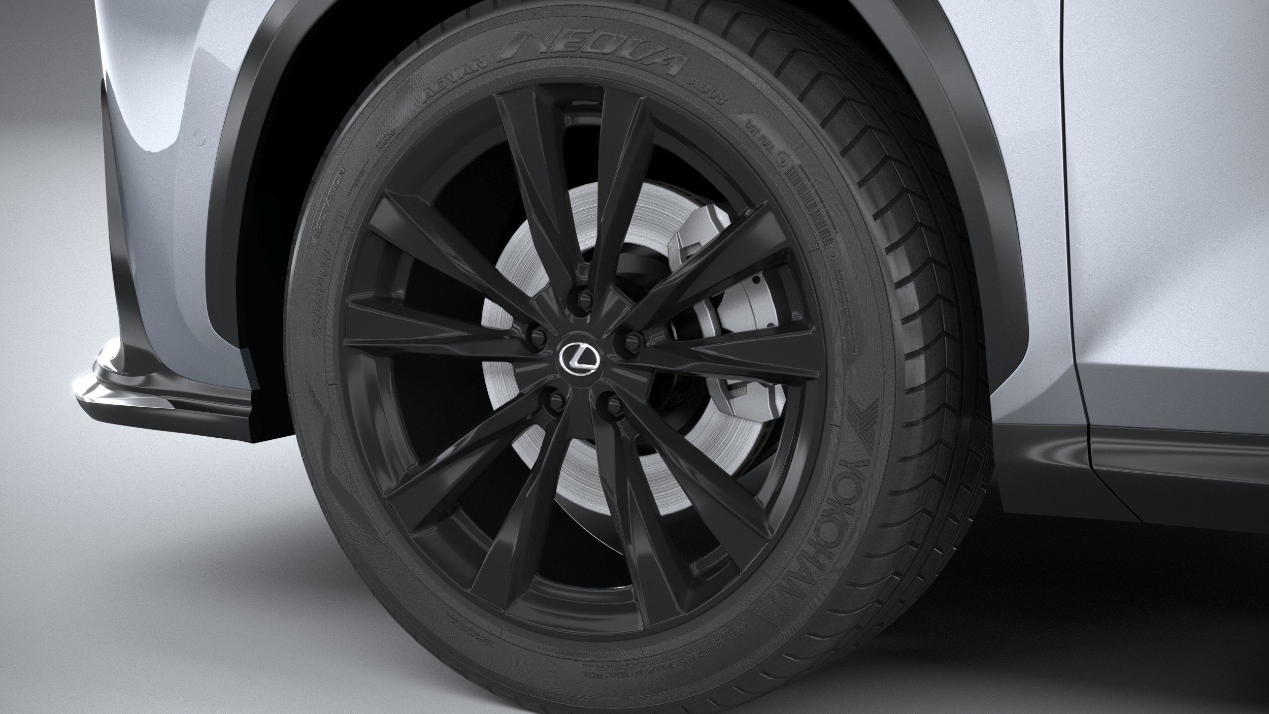 Lexus NX300 F-Sport 2022 3D model_16