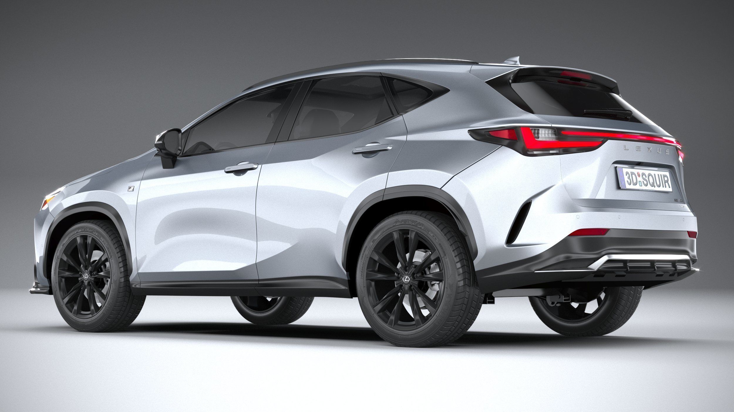 Lexus NX300 F-Sport 2022 3D model_5