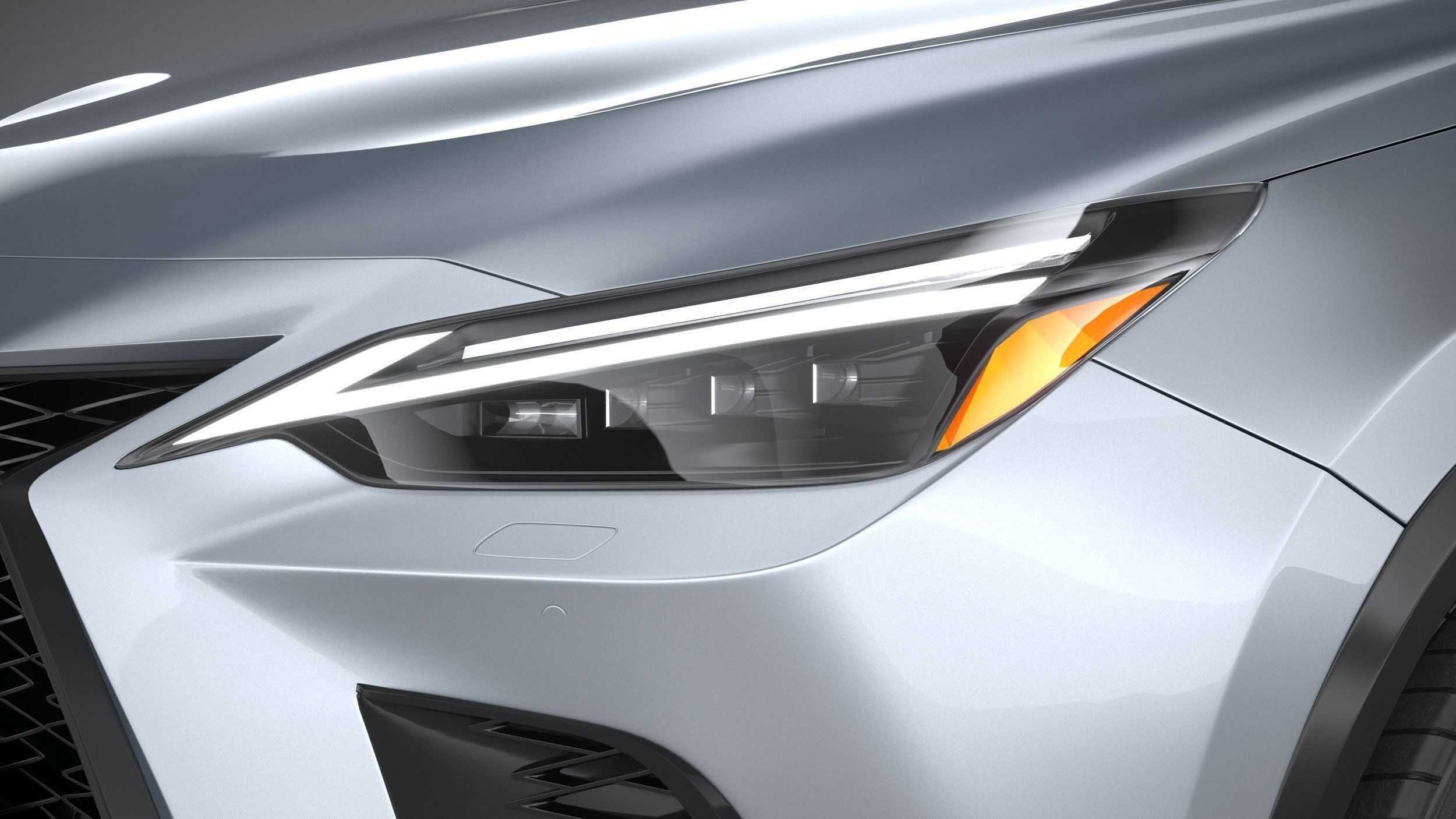 Lexus NX300 F-Sport 2022 3D model_14