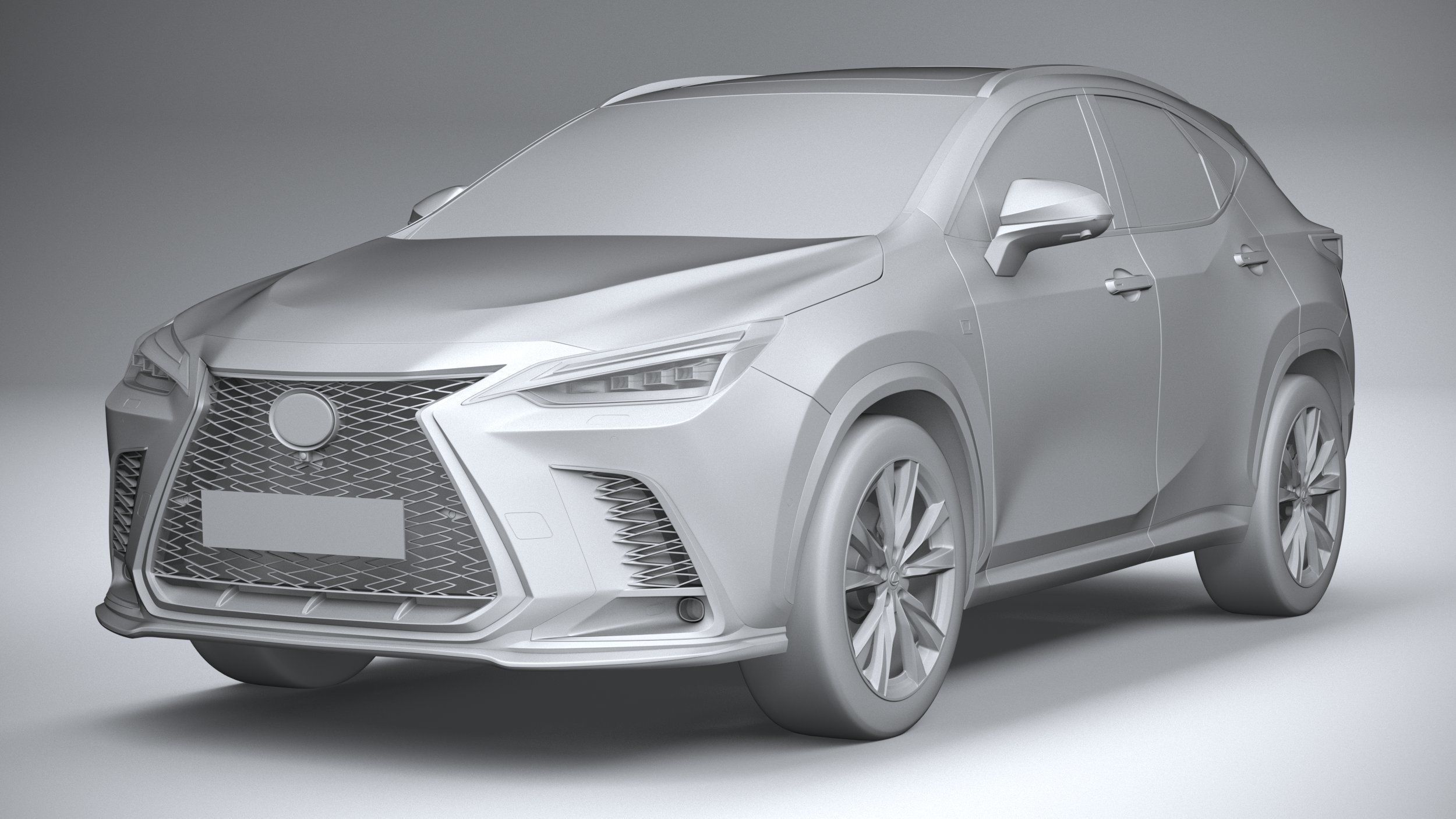 Lexus NX300 F-Sport 2022 3D model_20