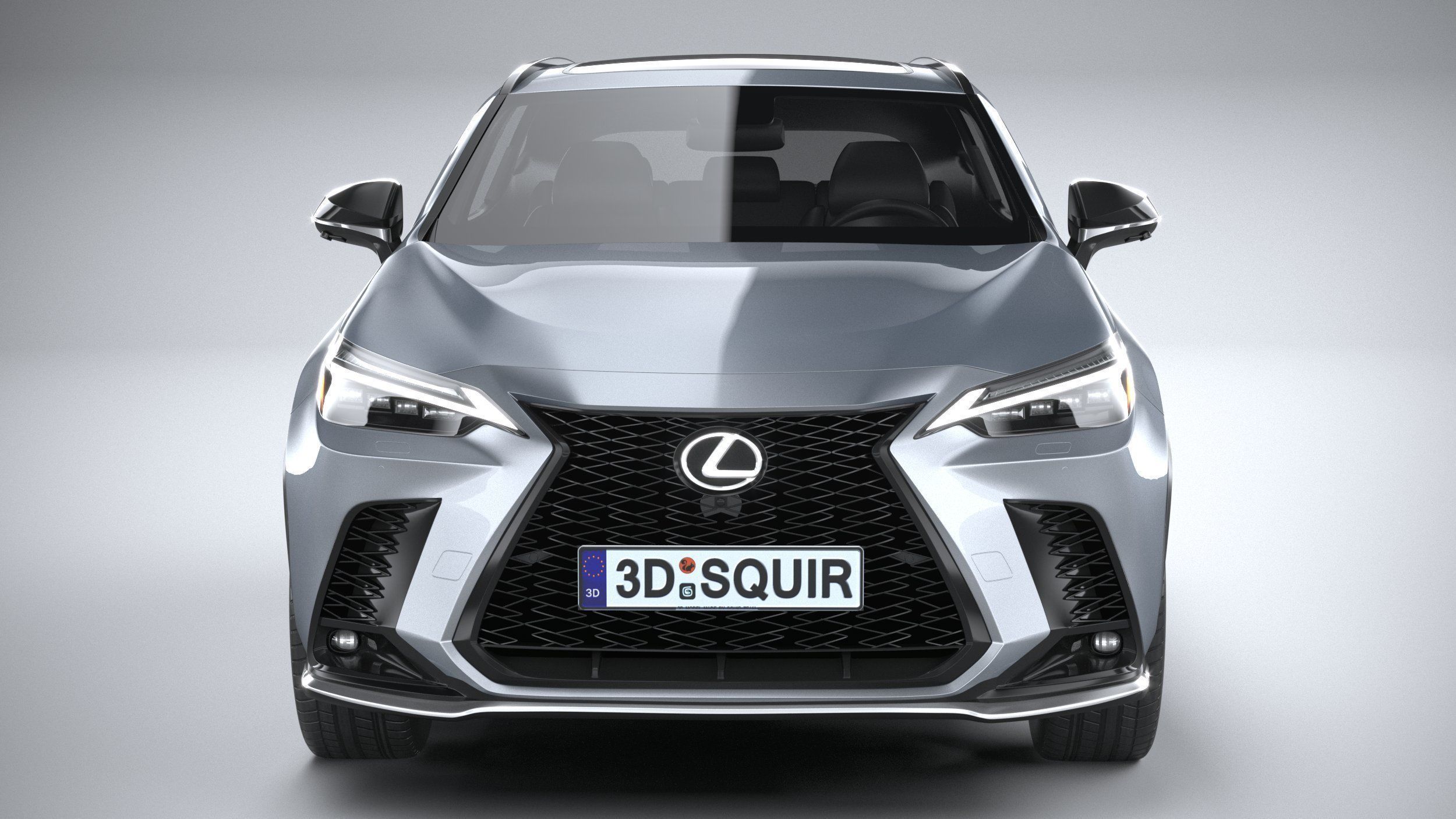 Lexus NX300 F-Sport 2022 3D model_13