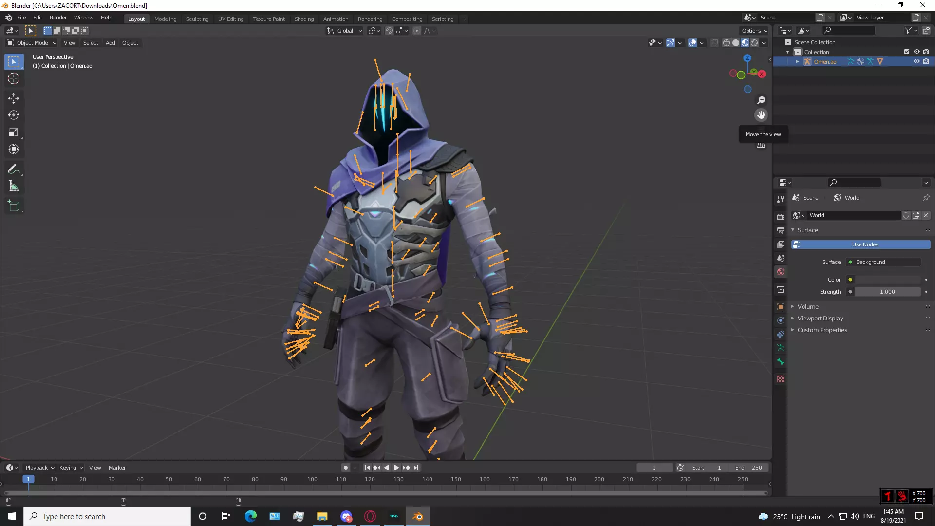 Omen - Valorant Free 3D model