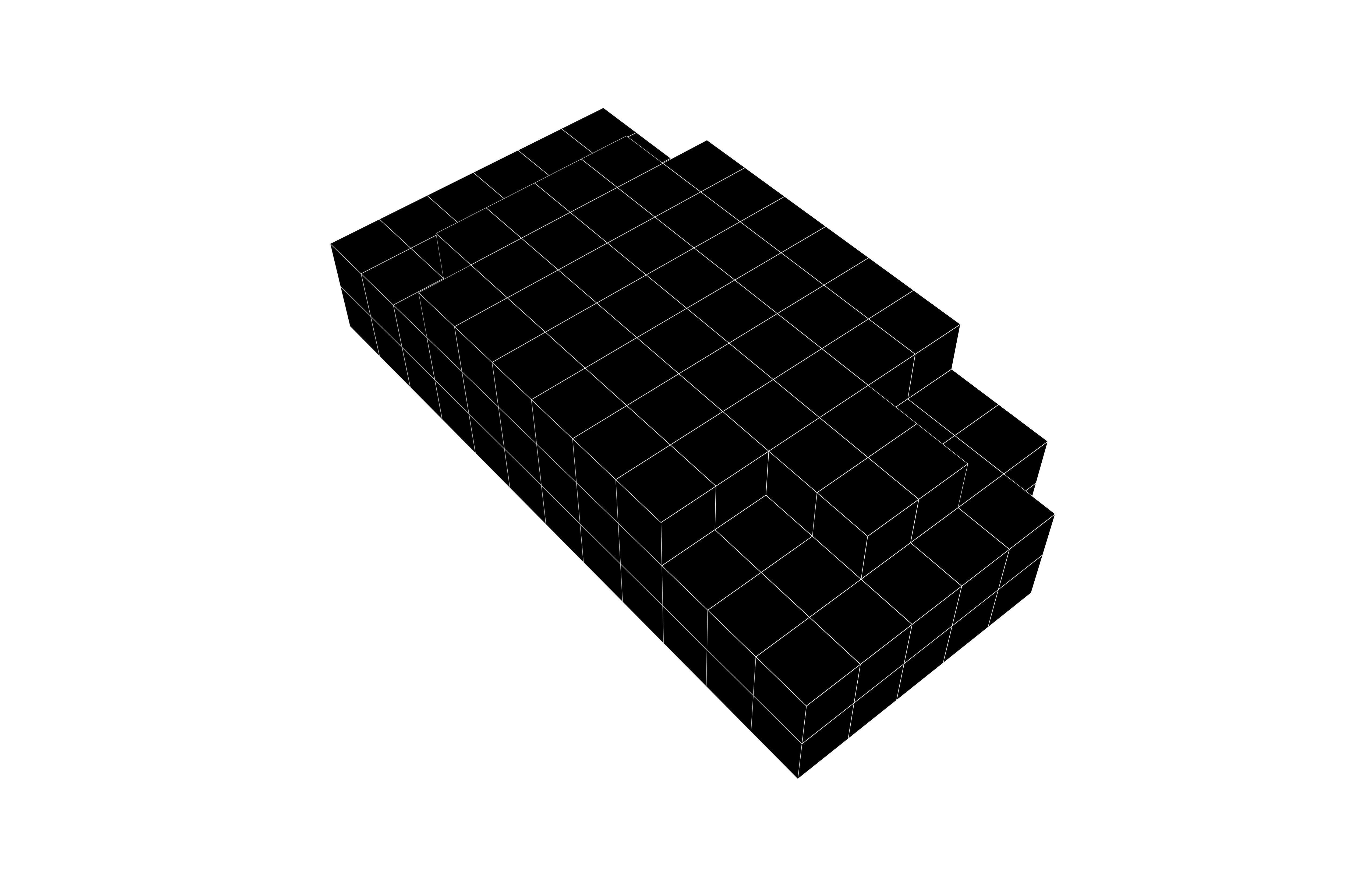 Voxel Mouse v1 001 Low-poly 3D model_7
