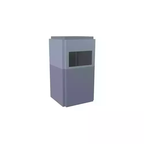 Voxel Trash Bin v1 001