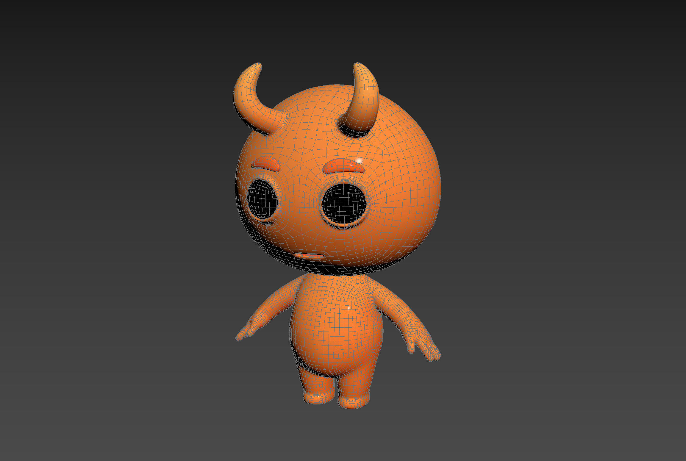 Character151 Devil 3D model_12