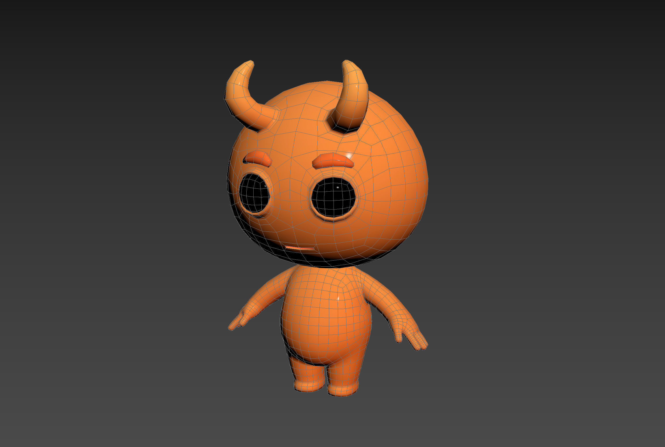 Character151 Devil 3D model_11