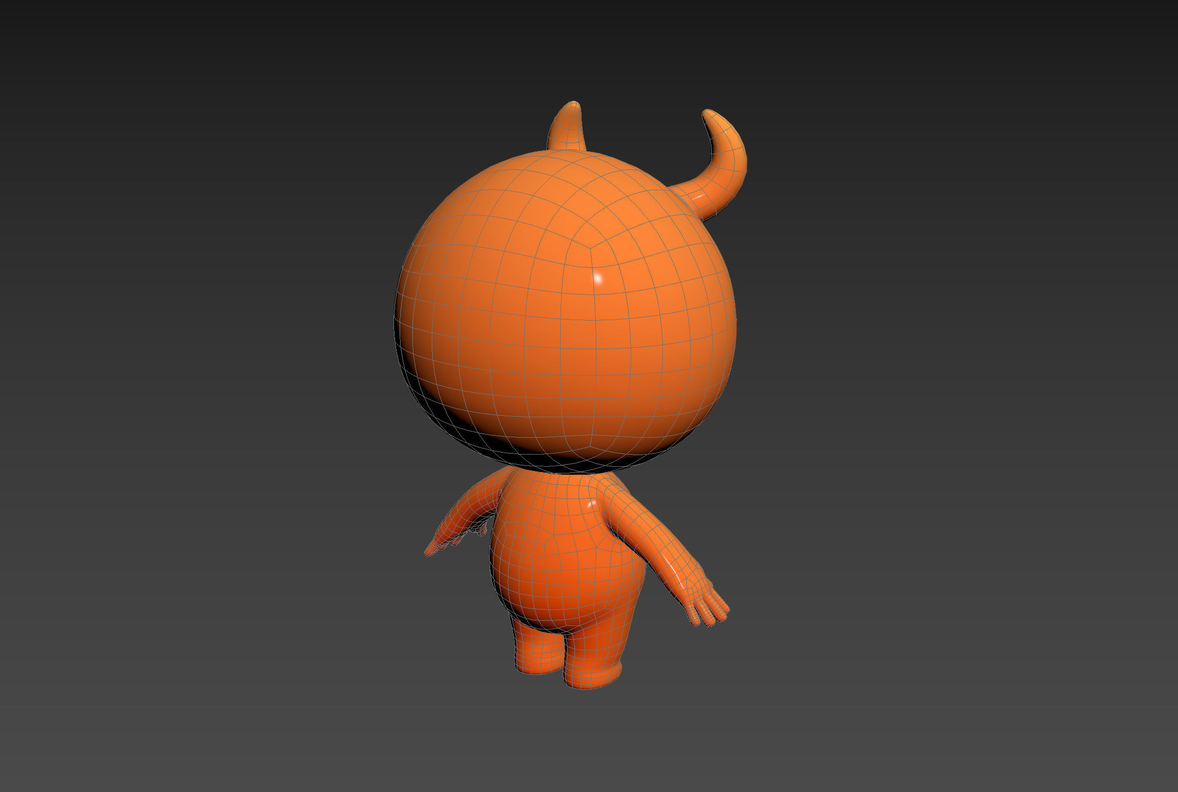 Character151 Devil 3D model_16