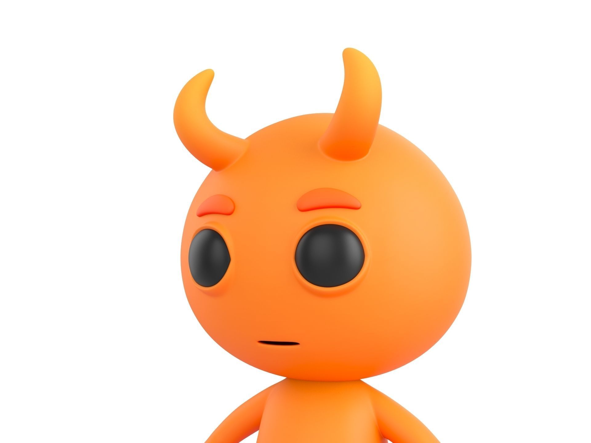 Character151 Devil 3D model_8