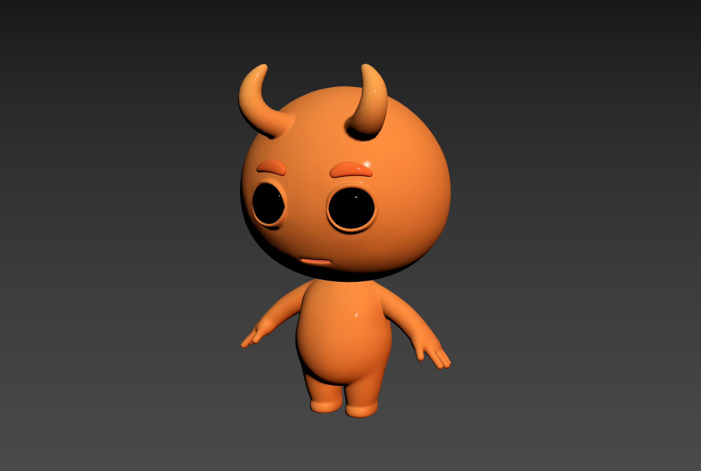 Character151 Devil 3D model_10
