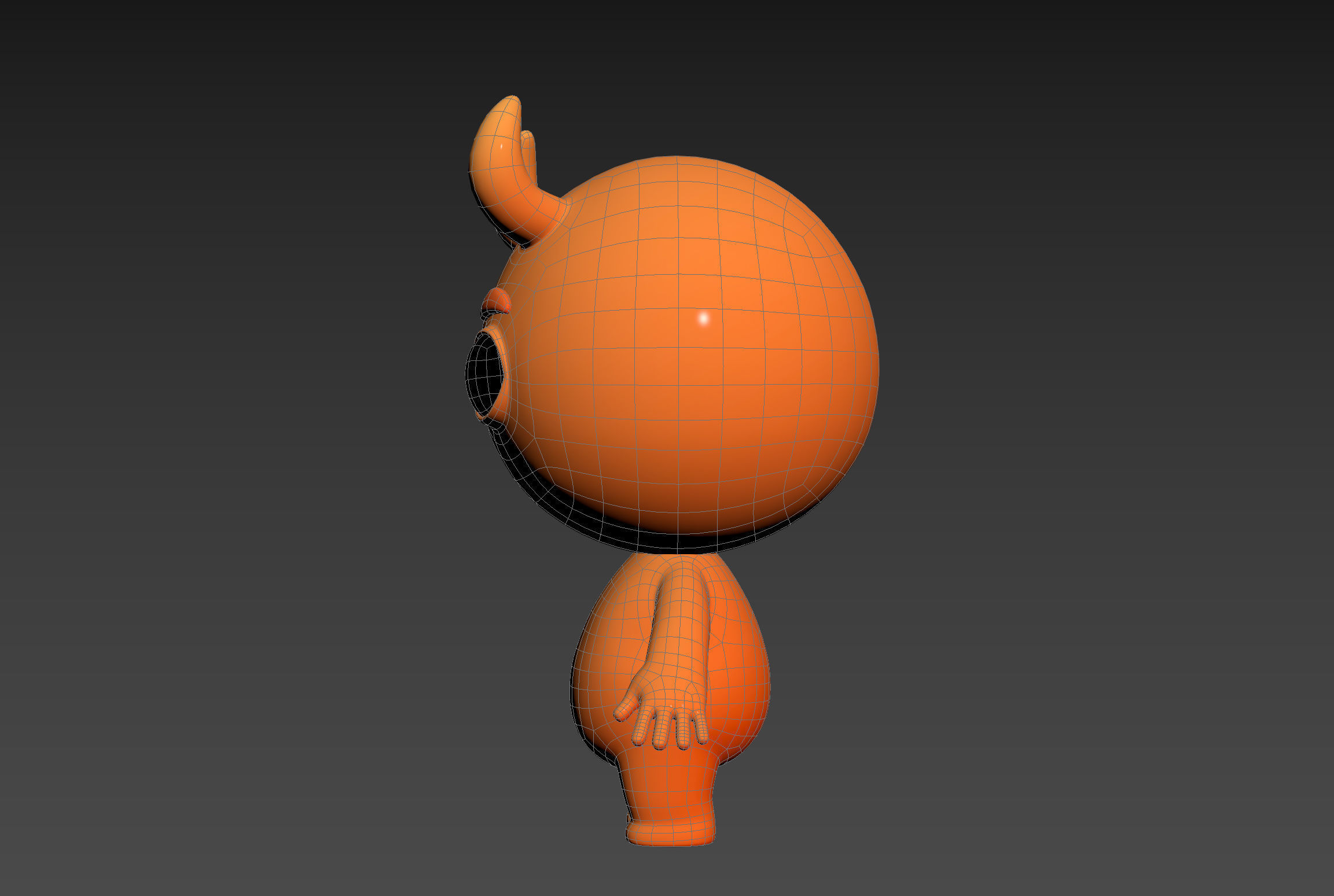 Character151 Devil 3D model_19