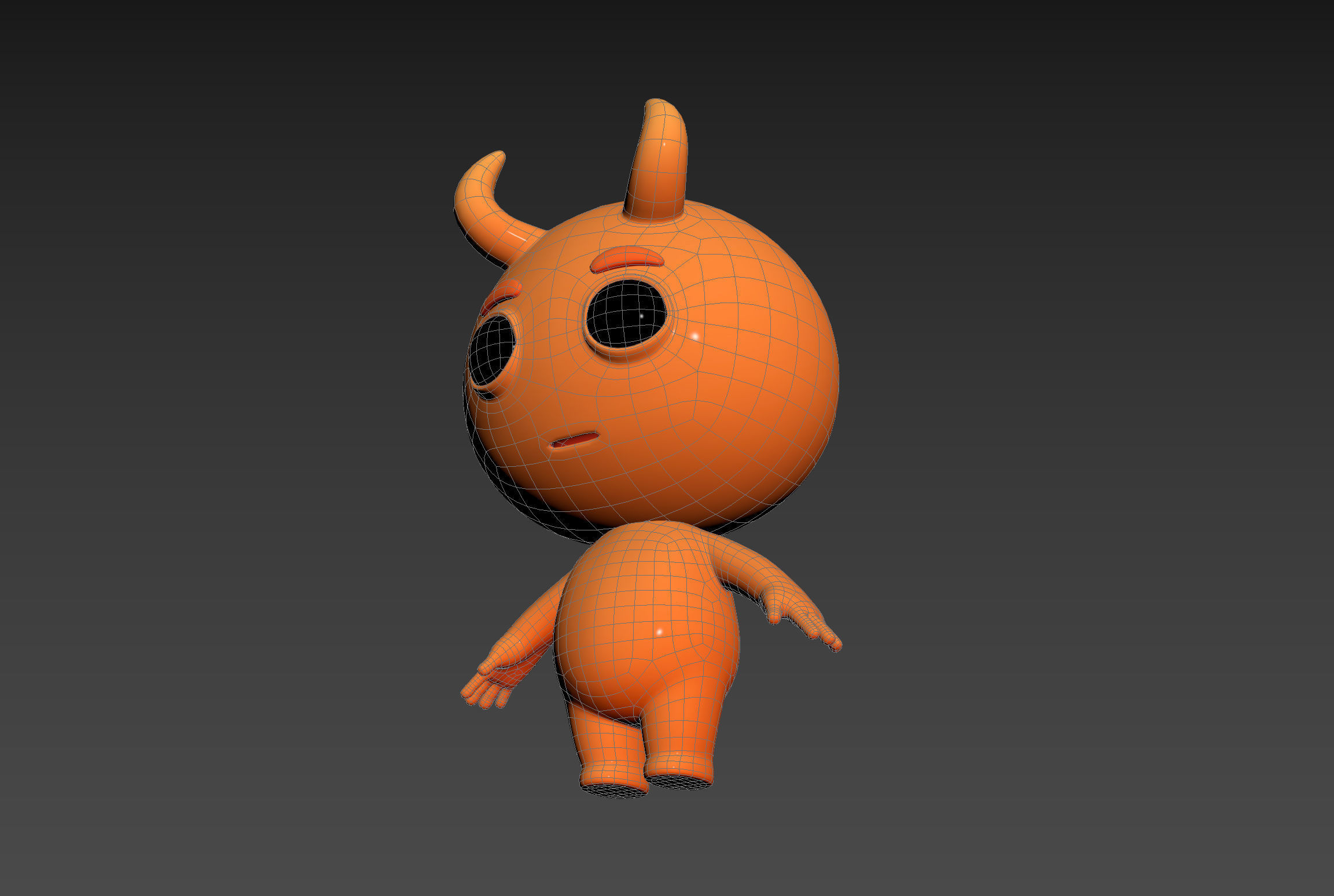 Character151 Devil 3D model_22