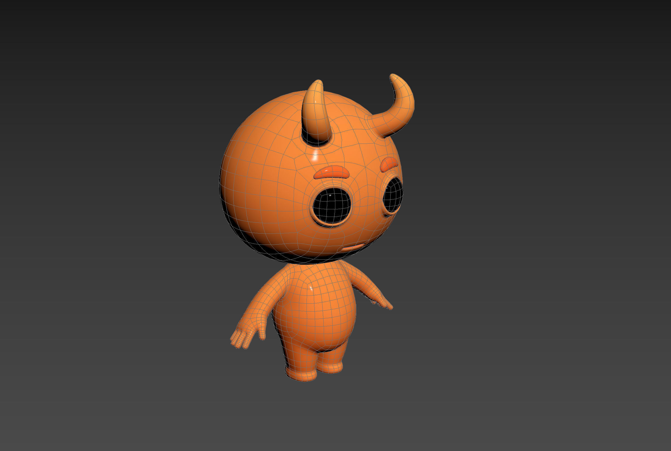 Character151 Devil 3D model_14
