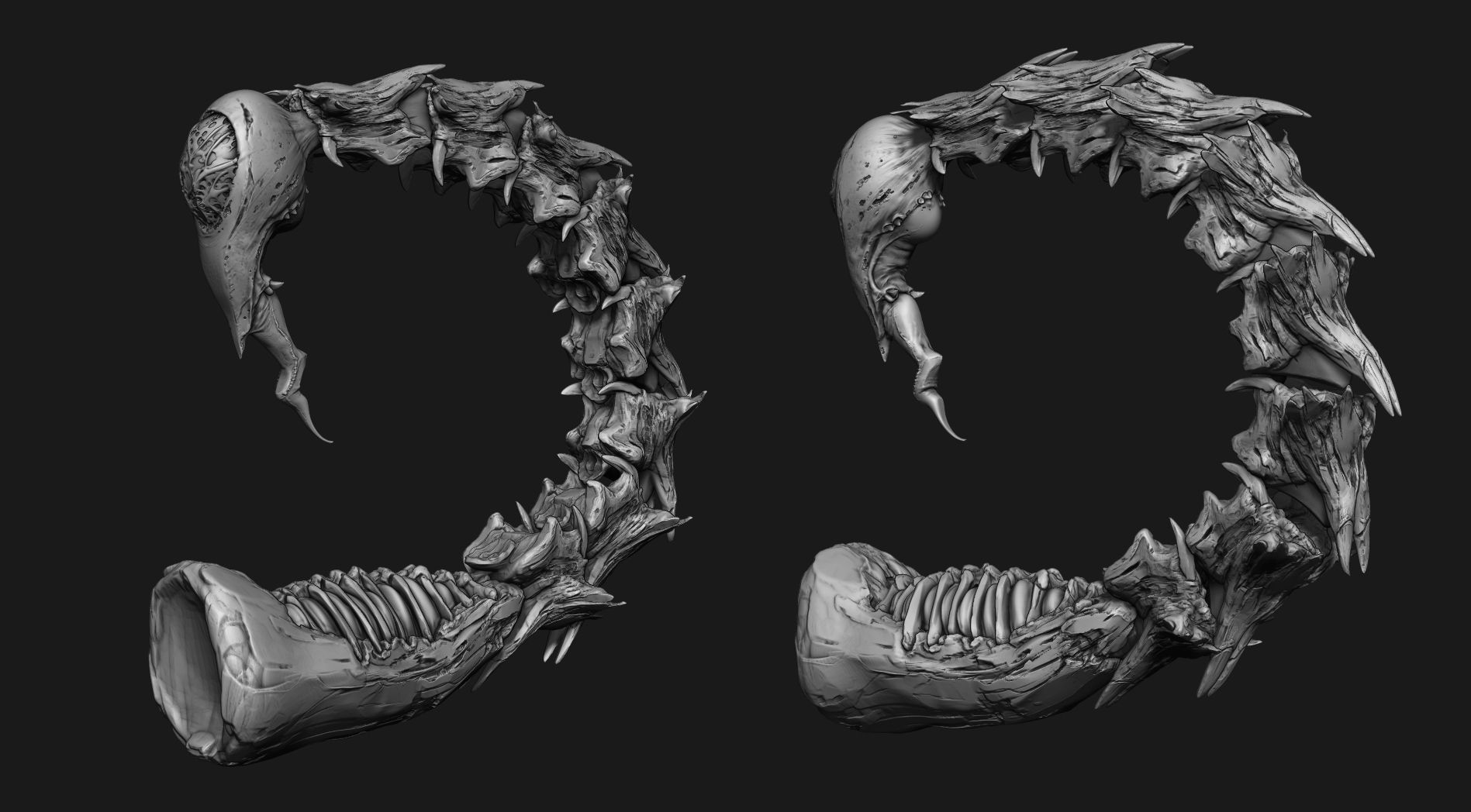 TAILS - 33 Tail Meshes and Curve Brushes 3D model_47