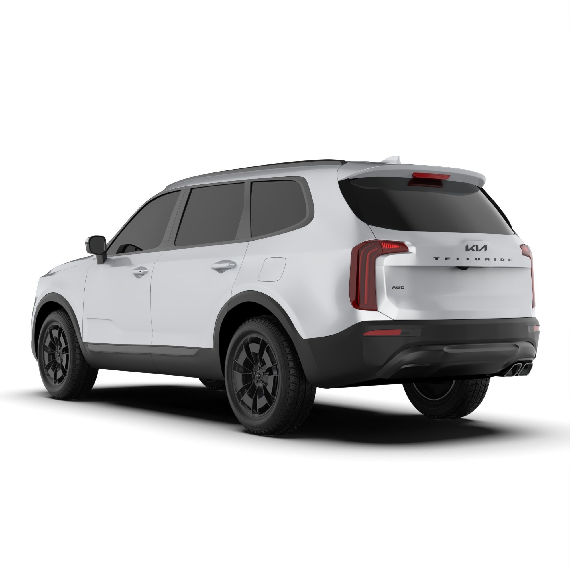 2022 Kia Telluride 3D model_4
