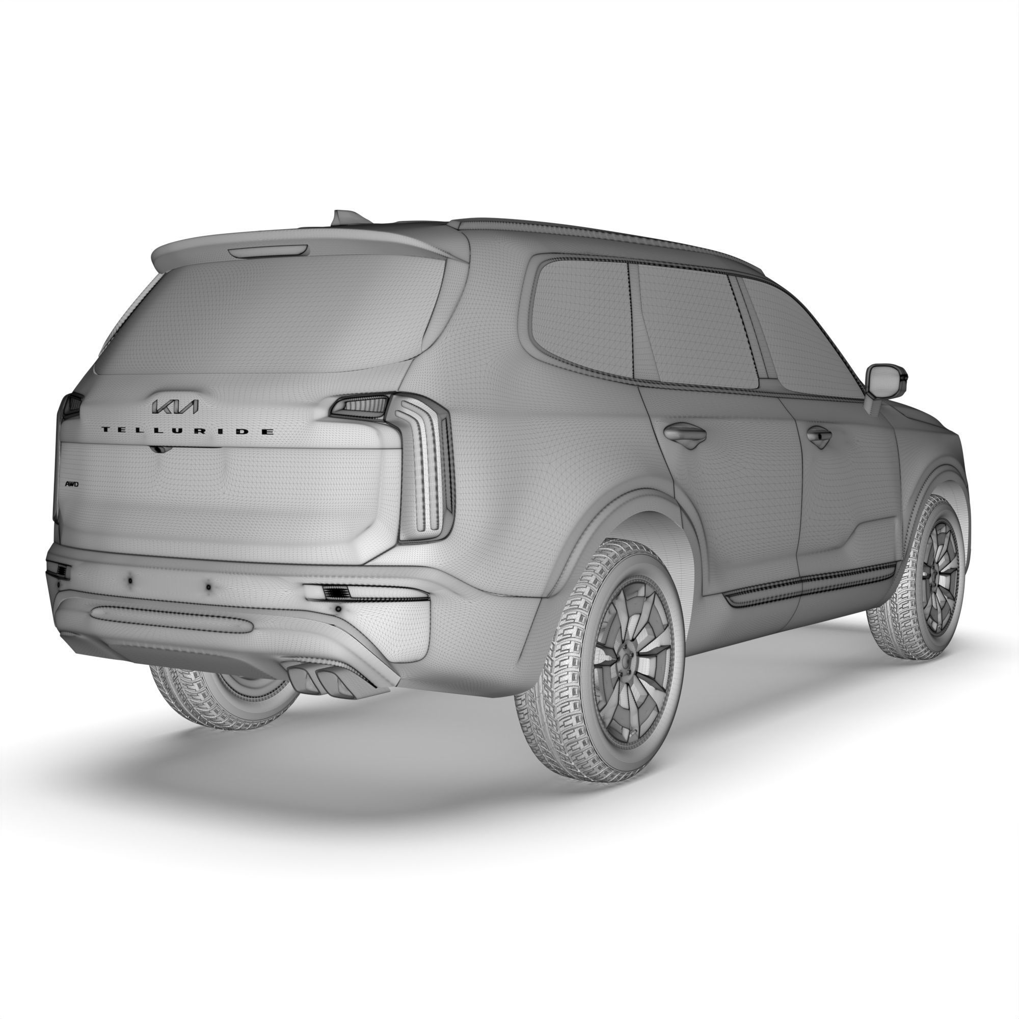 2022 Kia Telluride 3D model_20