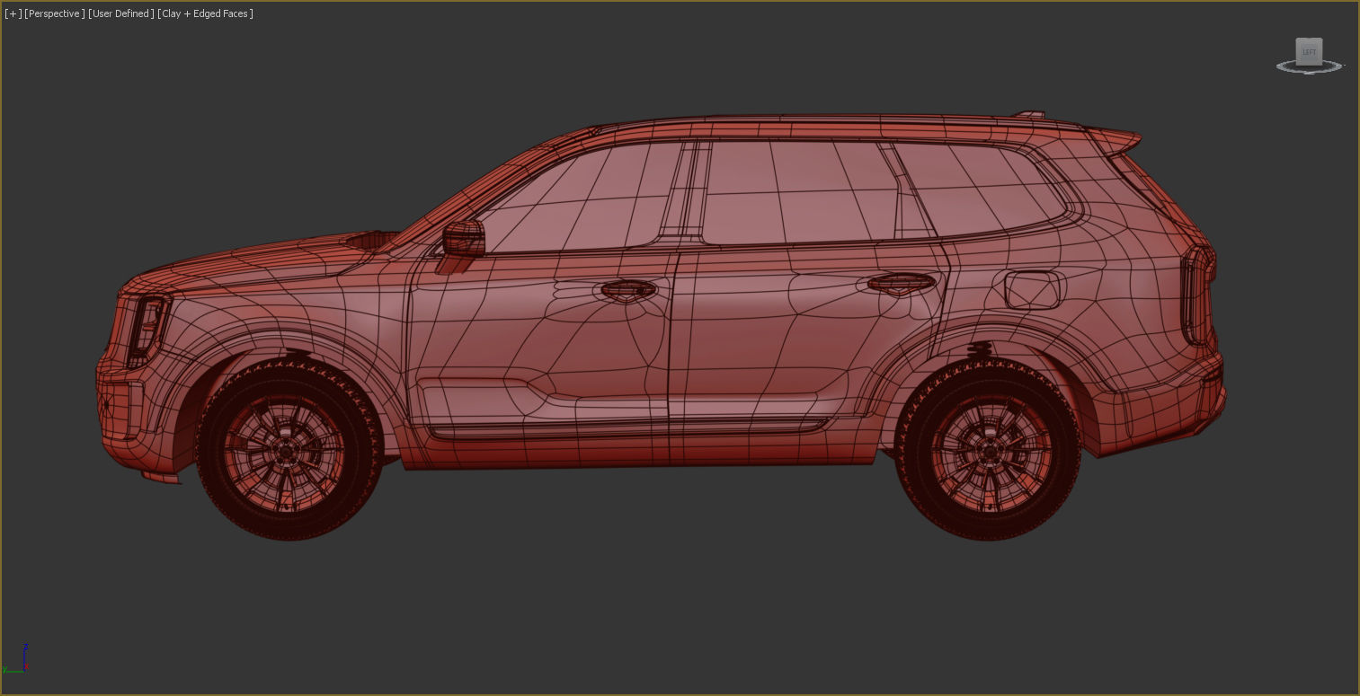 2022 Kia Telluride 3D model_14