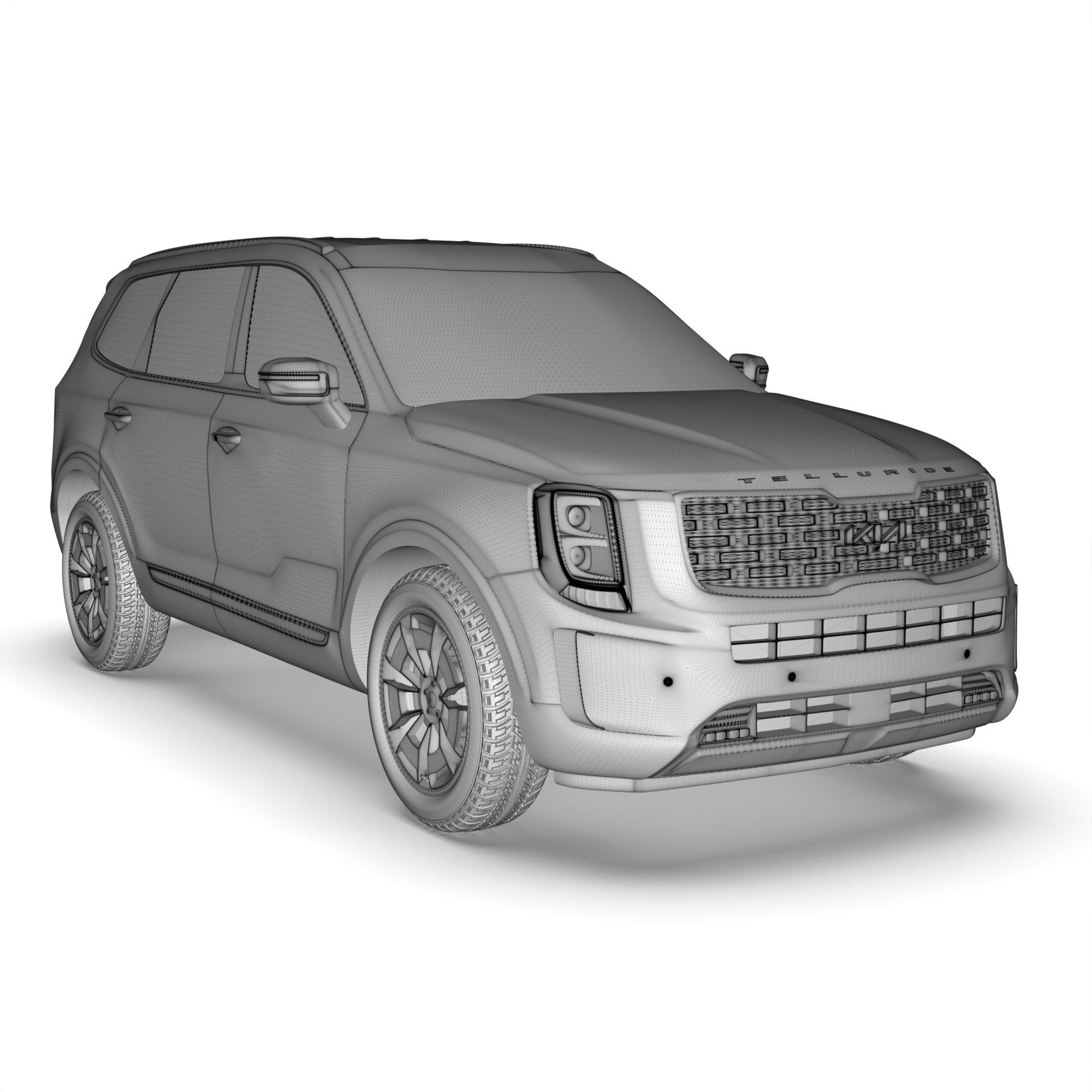 2022 Kia Telluride 3D model_19