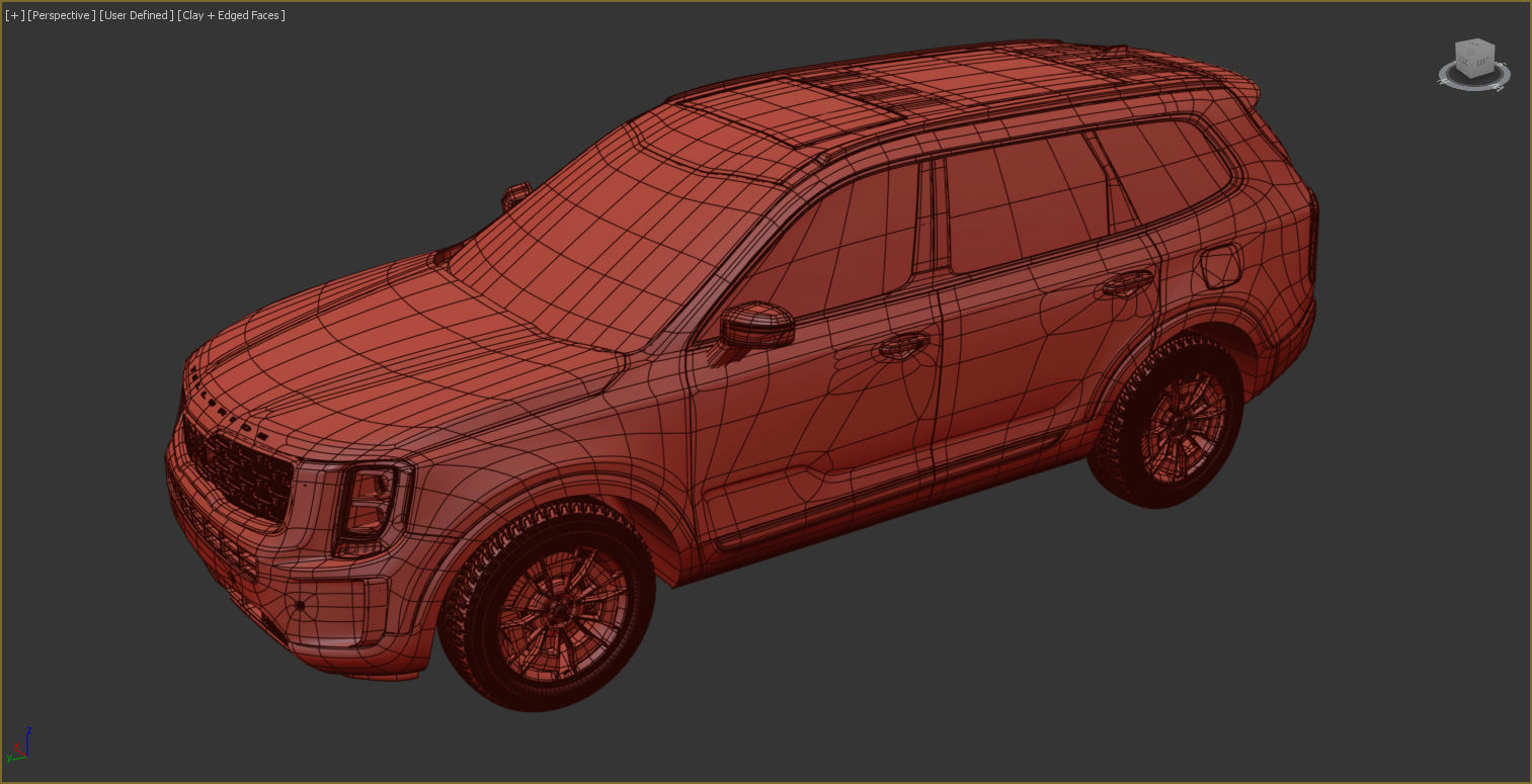 2022 Kia Telluride 3D model_16