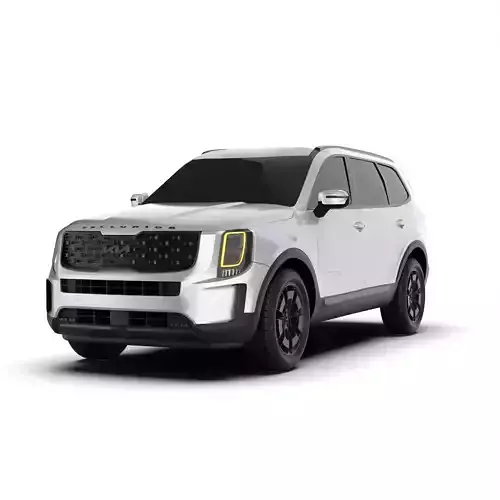 2022 Kia Telluride 3D model