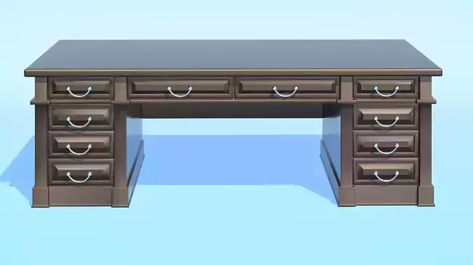 Wooden library table