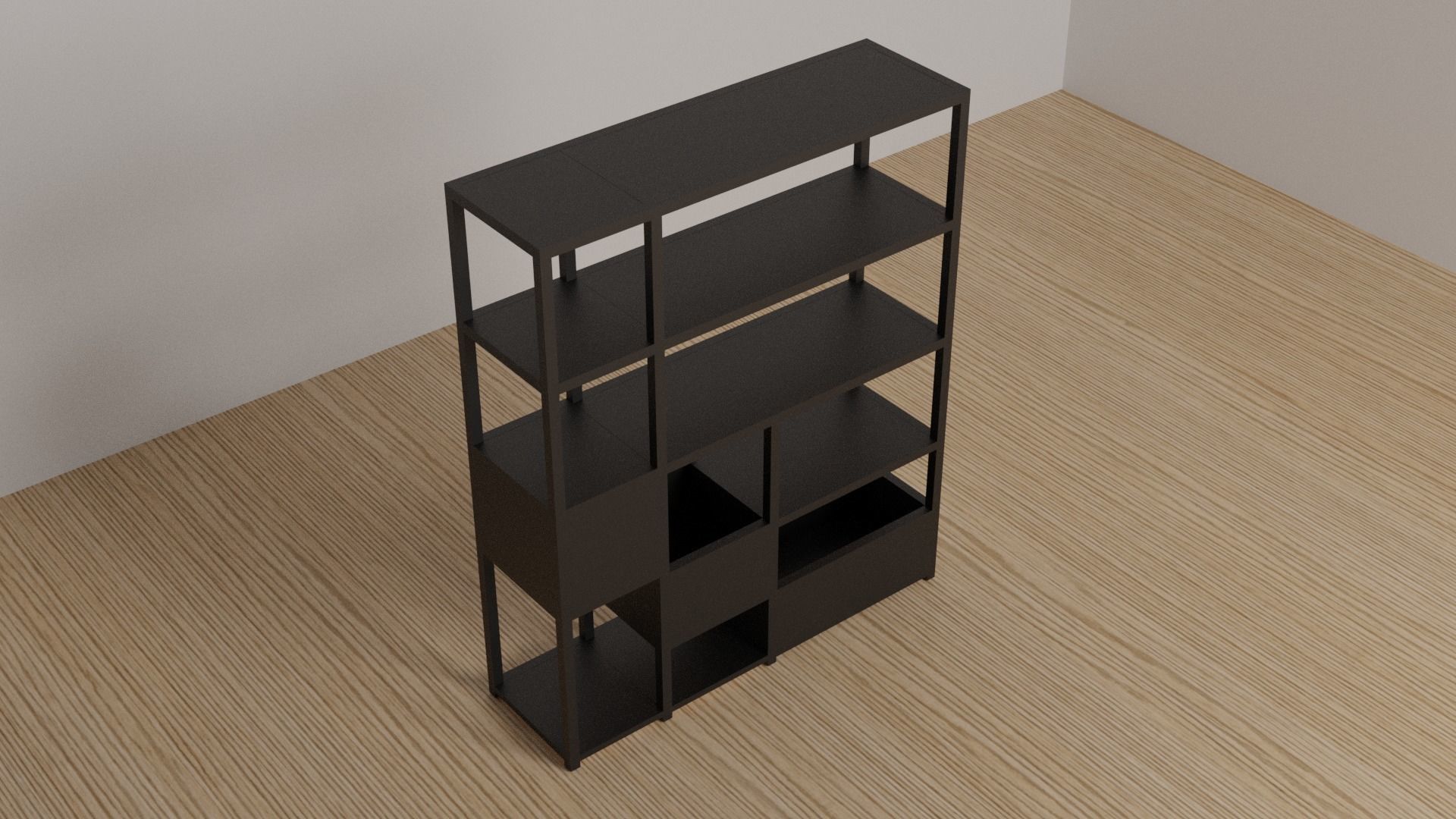 Interior Furniture Storage  Low-poly 3D model_3