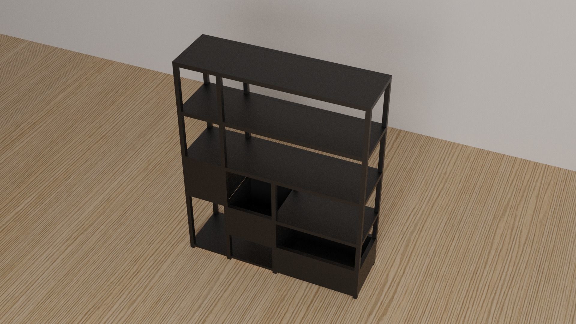 Interior Furniture Storage  Low-poly 3D model_4