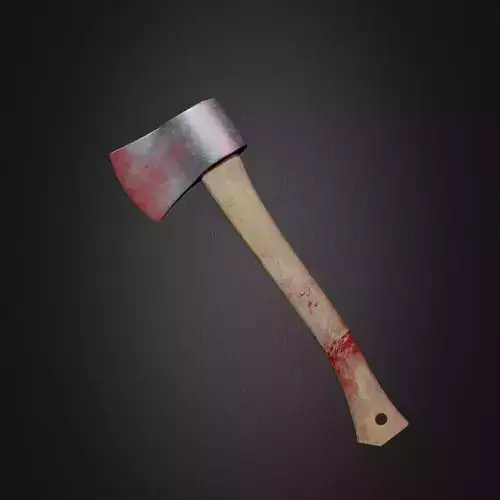 ax model axe Low-poly 3D model