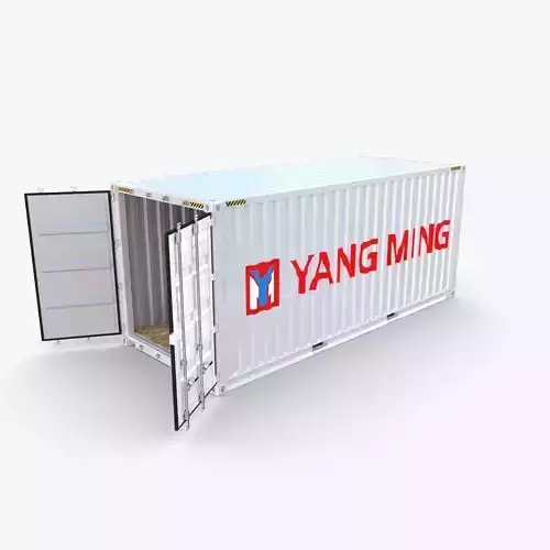 20ft Shipping Container Yang Ming 3D model