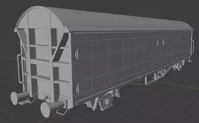 H0 1-87 scale Hbis 298 freight car 