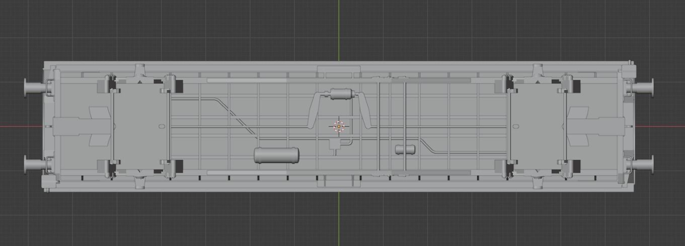 H0 1-87 scale Hbis 298 freight car  3D print model_7