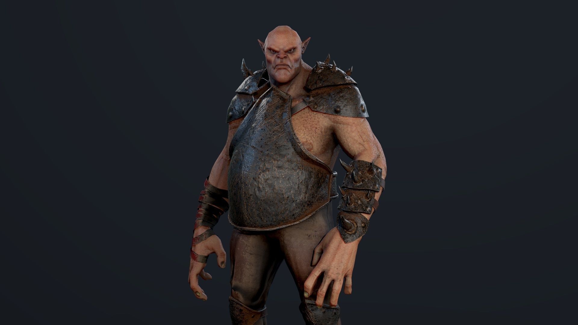 Goblin Remastered Low-poly 3D model_16