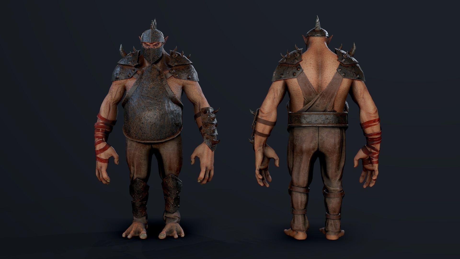 Goblin Remastered Low-poly 3D model_7