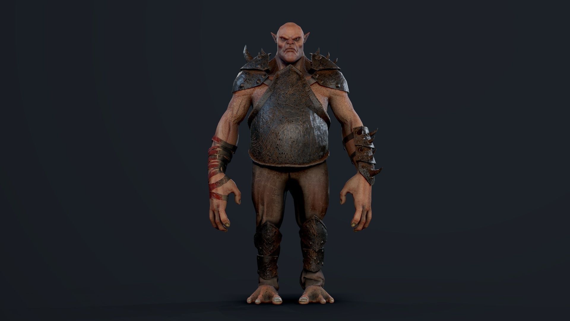 Goblin Remastered Low-poly 3D model_12