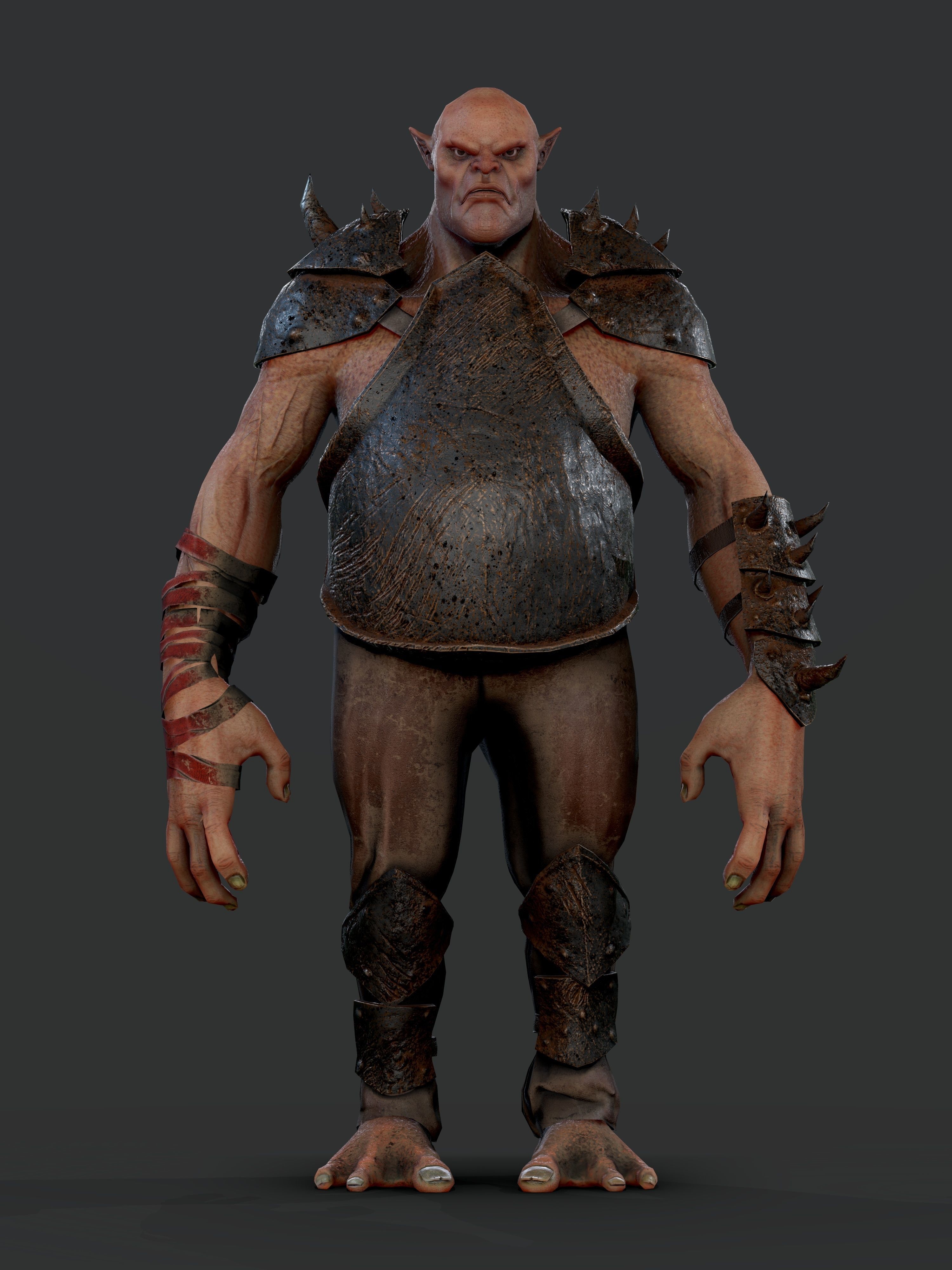 Goblin Remastered Low-poly 3D model_3