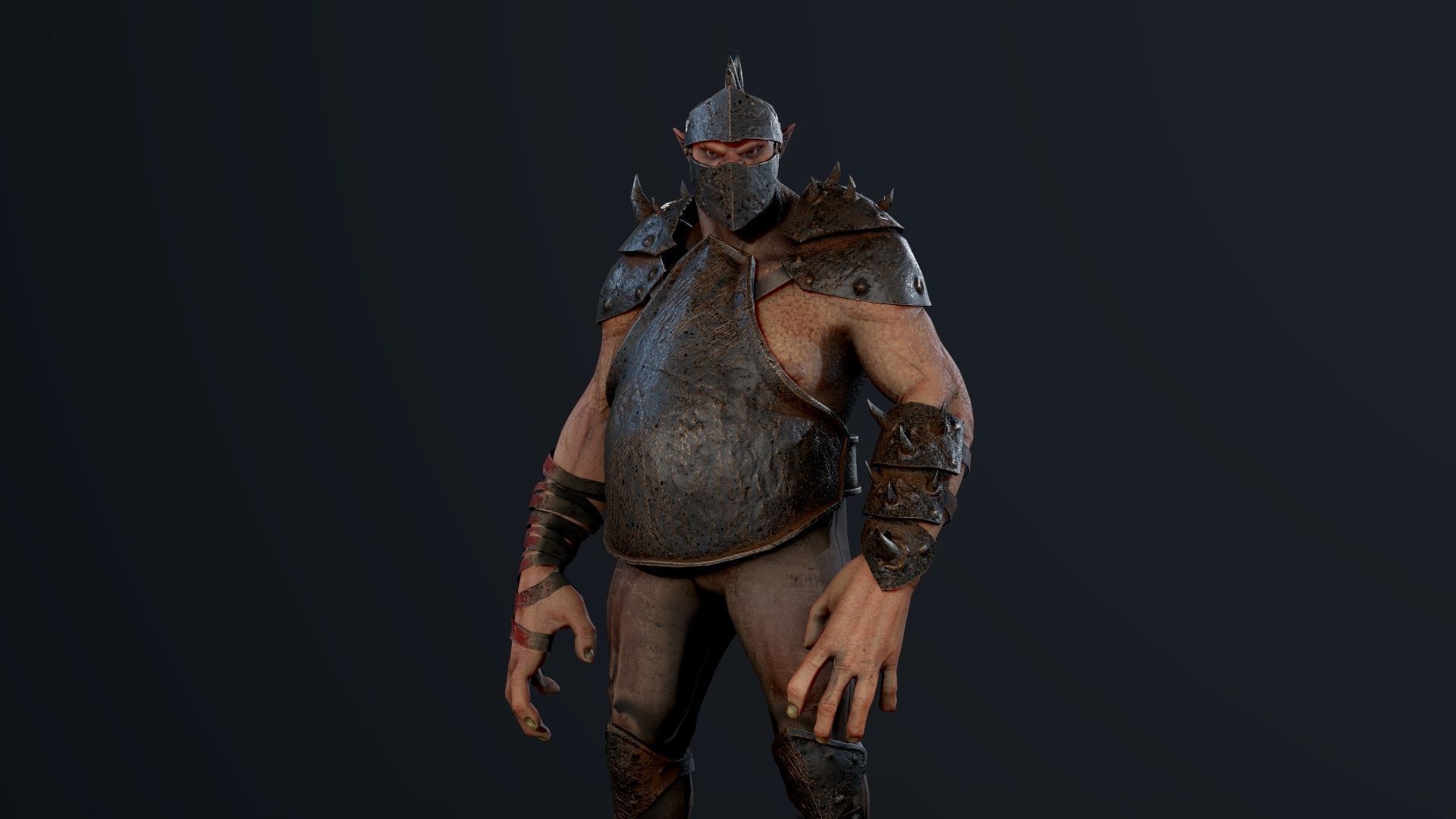 Goblin Remastered Low-poly 3D model_13