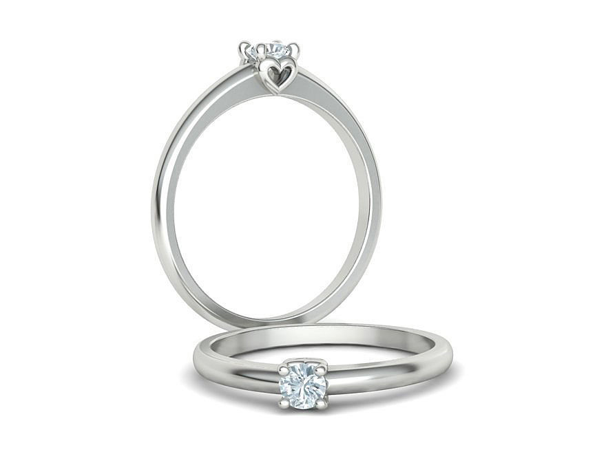 Hearts Solitaire Ring Collection Two Versions of Rings _29