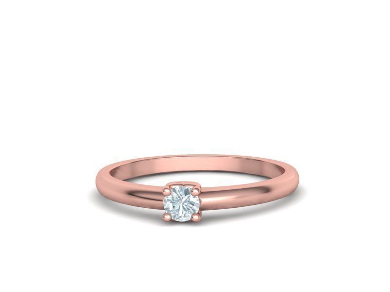 Hearts Solitaire Ring Collection Two Versions of Rings _31