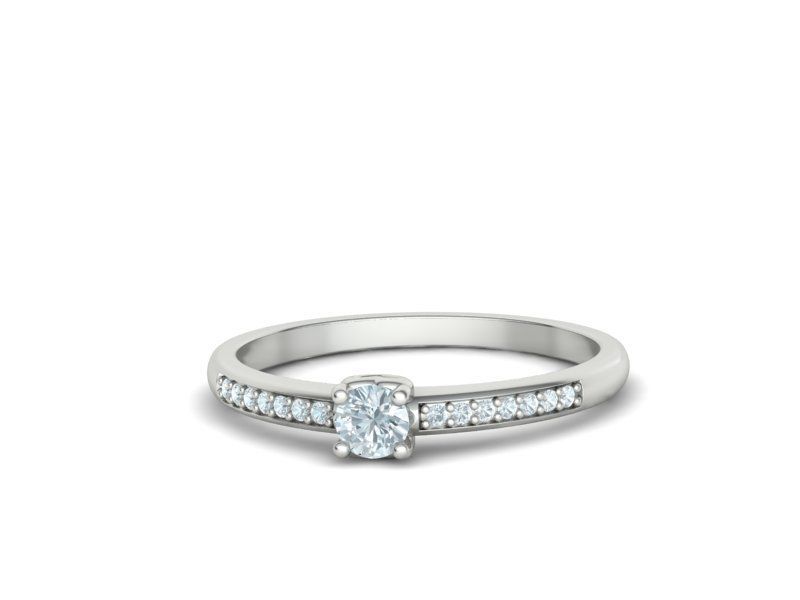 Hearts Solitaire Ring Collection Two Versions of Rings _14