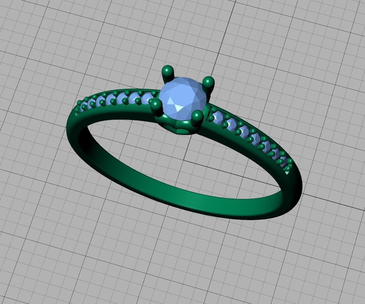 Hearts Solitaire Ring Collection Two Versions of Rings _8