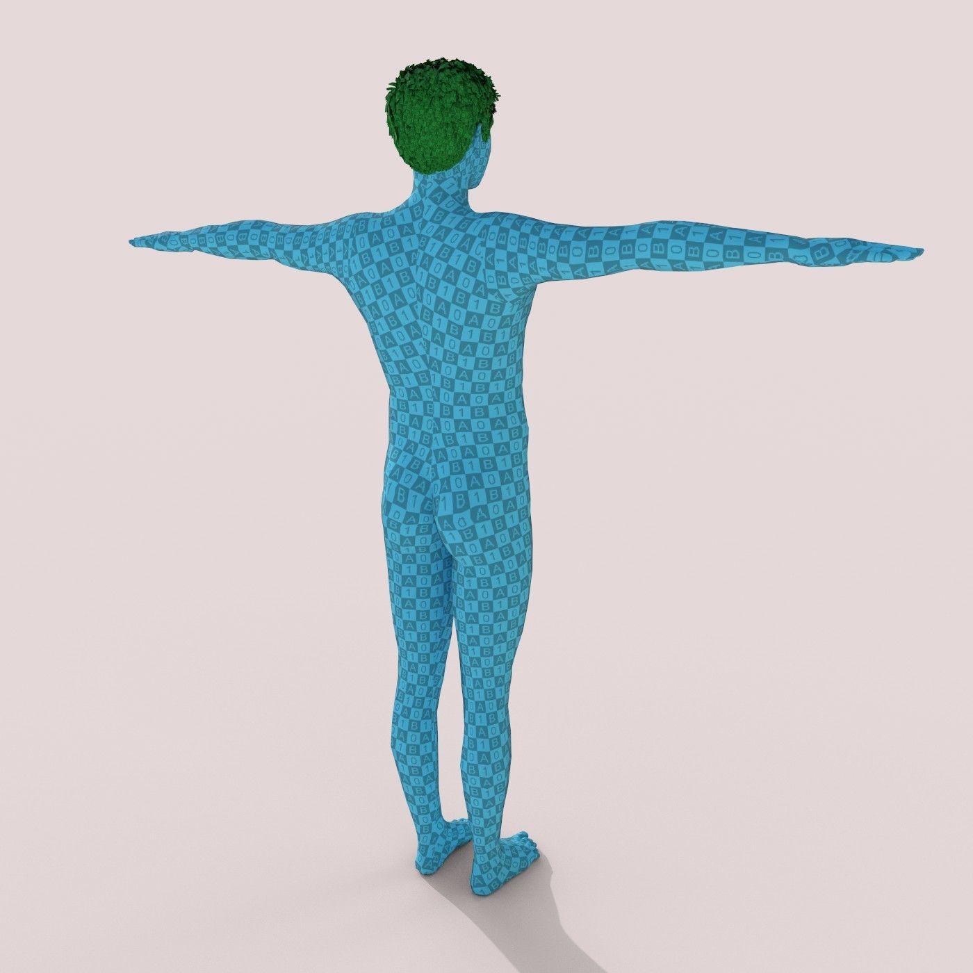 Mr Yaks Male Character Low-poly 3D model_15