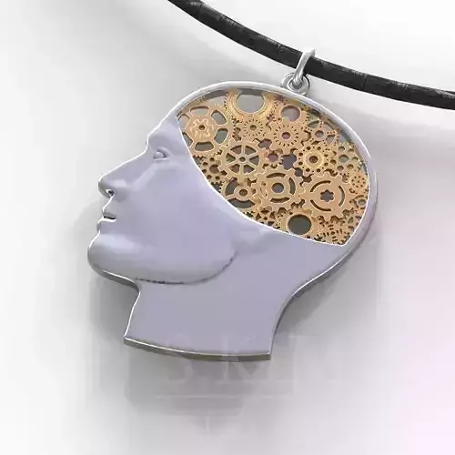 Gears in our brains 3D print model