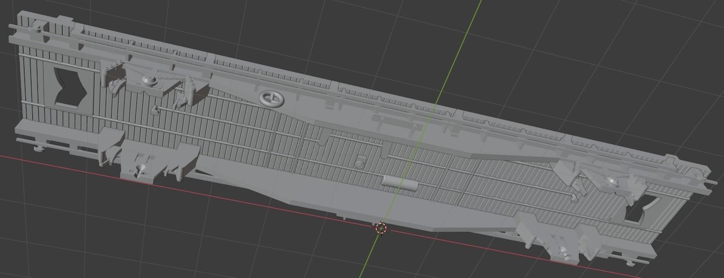 H0 1-87 scale Hbbills 308 freight car 3D print model_13
