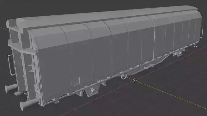H0 1-87 scale Hbbills 308 freight car