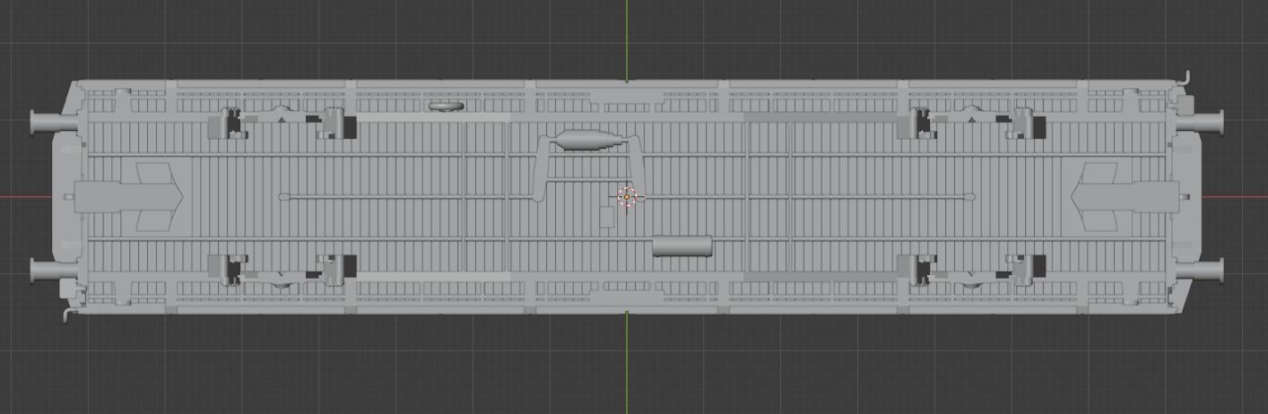 H0 1-87 scale Hbbills 308 freight car 3D print model_5