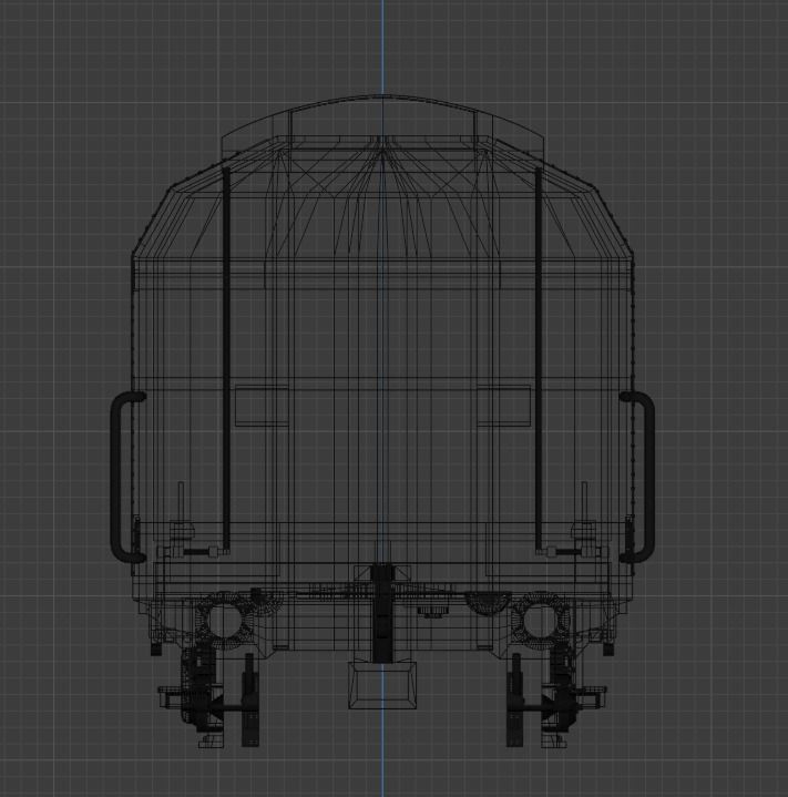 H0 1-87 scale Hbbills 308 freight car 3D print model_7