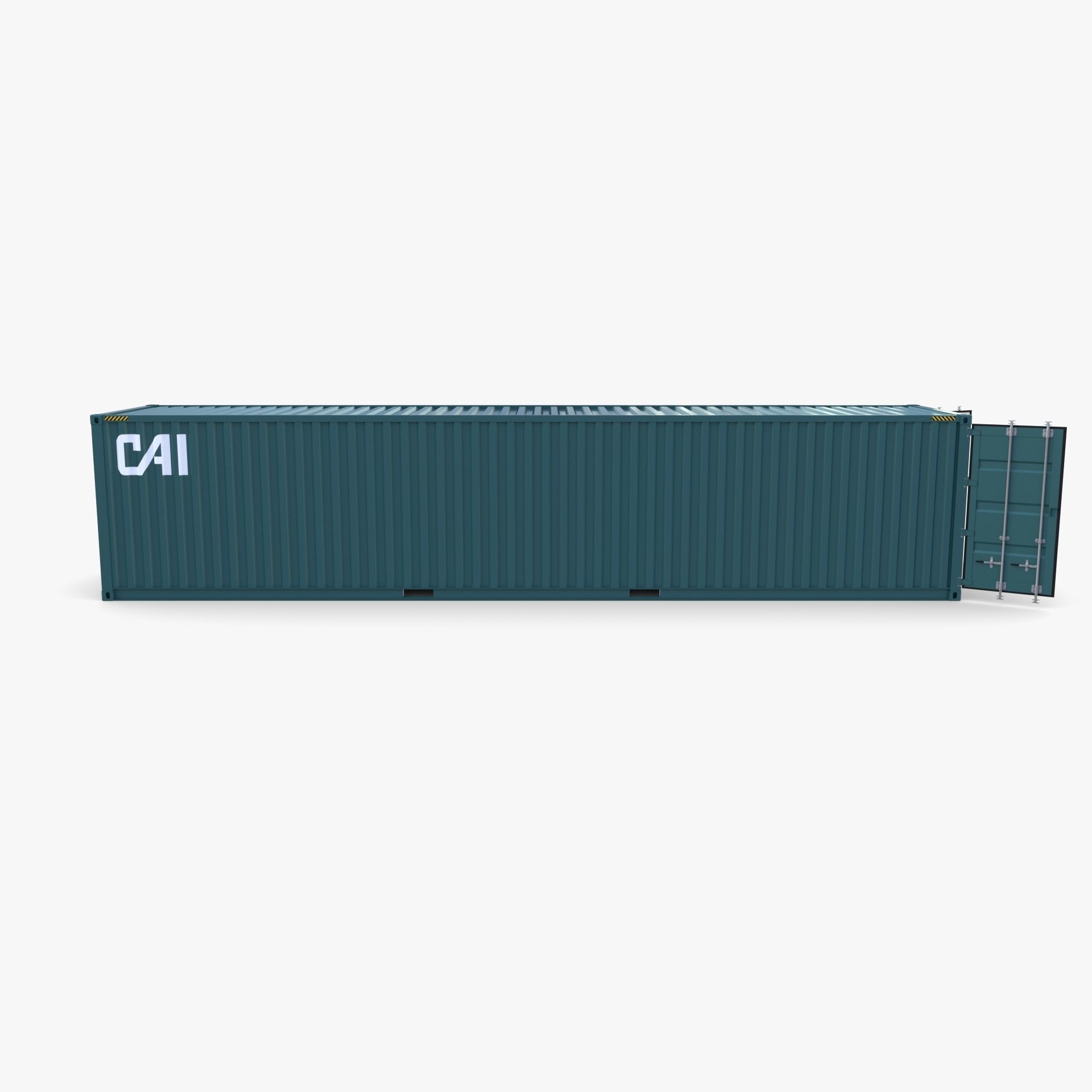 40ft Shipping Container CAI v3 3D model_5