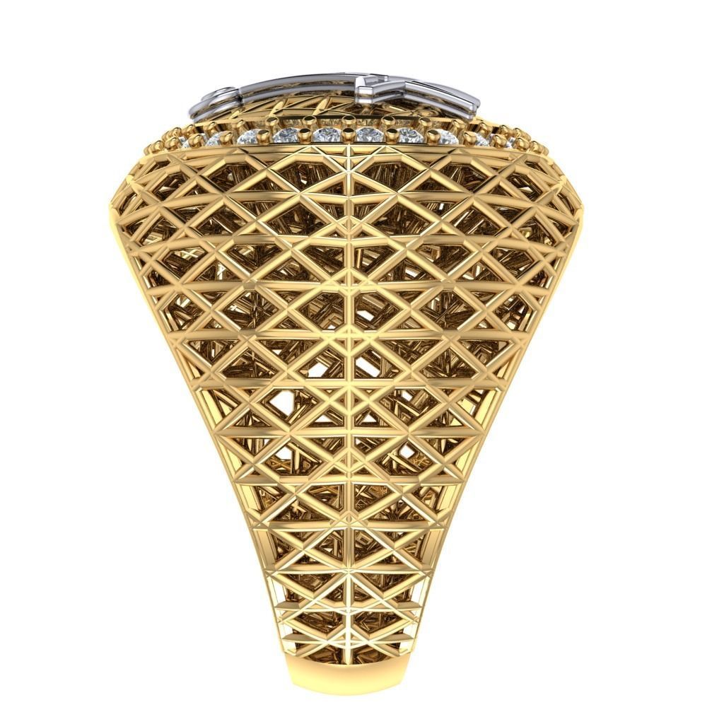 Masonic ring 104  3D print model_1